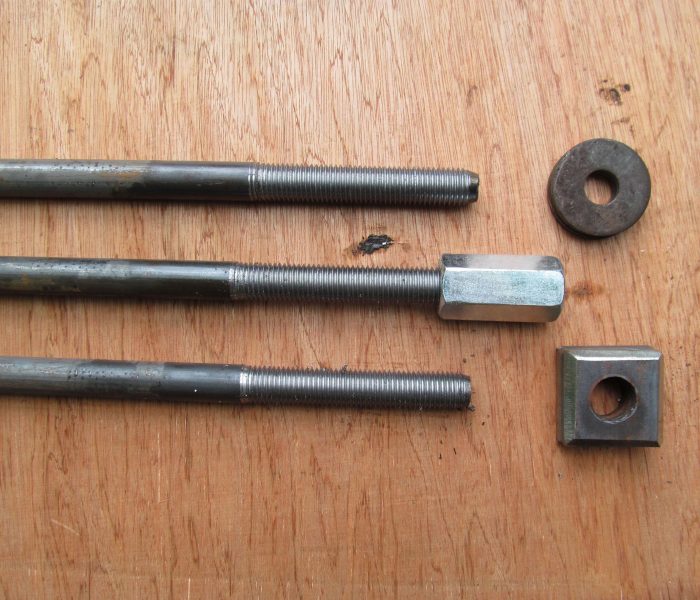Retaining Bars, Nuts and Washers