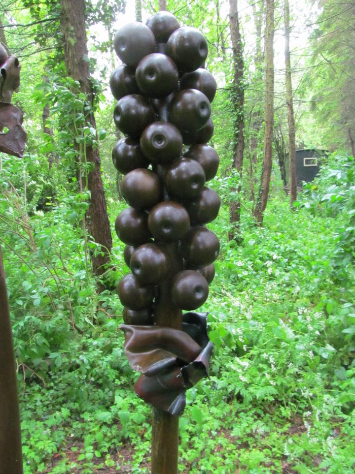 arum metal sculpture