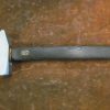 Blacksmith forge tools black shaft hammer