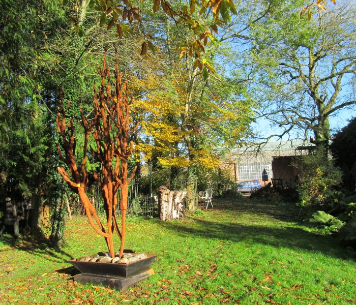 Samphired Sculpture Garden Fransham Forge Norfolk